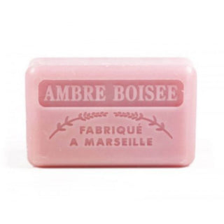 Savon de marseille - savon beurre de karite/ambre boisee - 125g