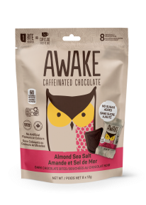 Awake chocolate - chocolat noir amandes sel de mer 8 x 96 g