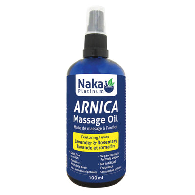 Naka - huilde de massage arnica - 100 ml