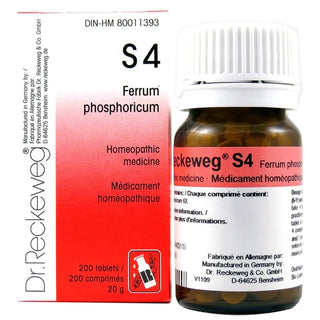 Dr. reckeweg - S4 ferrum phosphoricum 12x - 200 comp