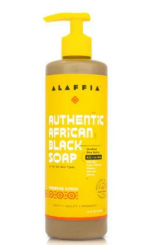 Alaffia - Savon noir africain authentique - 478 ml