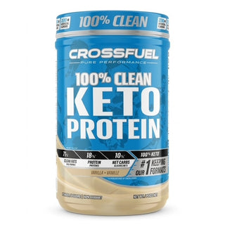 Crossfuel - 100% clean protéine céto : vanille - 680g