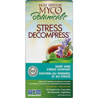 Host defense - Mycobotanicals stress decompress - 60 vcaps