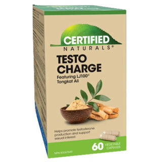 Certified naturals - Testo charge 60c