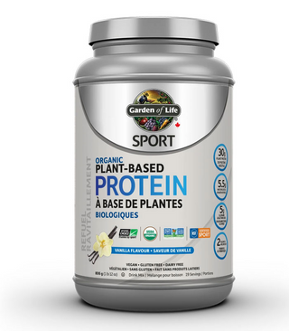 Garden of life - sport proteines de plantes /vanille - 806g
