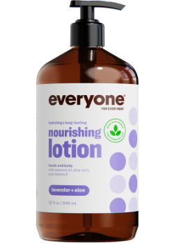 Everyone - lotion nourrissante à la lavande et à l'aloès) 946 ml.