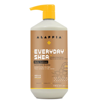 Alaffia - lotion pour le corps karité quotidien - vanille 950 ml