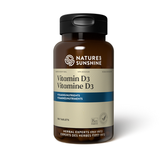 Nature's sunshine  - vitamine d3 - 180 caps