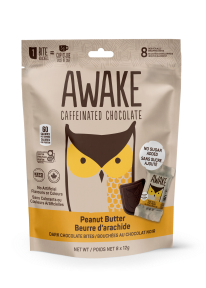 Awake chocolate - chocolat noir et beurre de cacahuètes 8 x 96 g