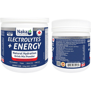 Naka - Platinum electrolytes + energie boisson sport, baies - 250g