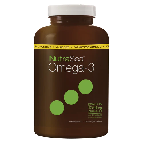 Nutrasea - omega-3 / citron - 240 gél.