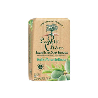 Le petit olivier - savon extra doux surgras : huile d'amande douce - 250g