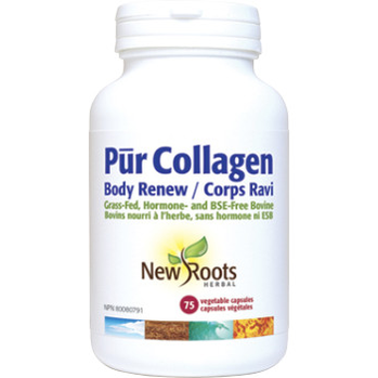 New roots herbal Pūr collagène, 500 mg · 75 capsules