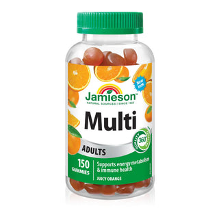 Jamieson - Multi adultes gummies, orange - 150 gélifiés