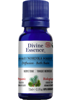 Divine essence - huile de forêt nordique bio.