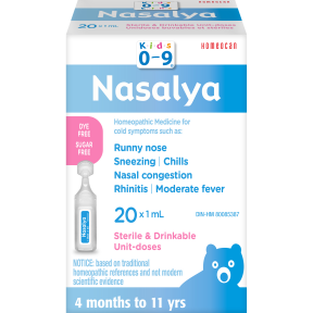 Enfants 0-9 - nasalya uni-doses - 20 x 1ml