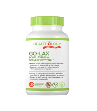 Healthology - go-lax bowel formula 120 caps