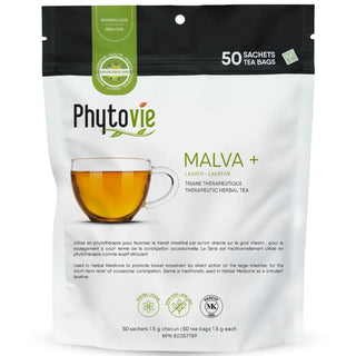 Phytovie - Tisane malva+ (laxatif) - 50 sachets