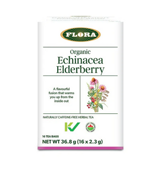 Flora - tisane échinacée et sureaux - 16 sachets
