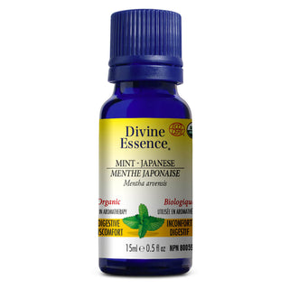 Divine essence - Menthe poivrée japonaise bio - 15 ml