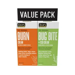 Zax's - Format duo - Creme brulure & creme anti-Demangeaison - 2 x 28g