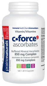 Prairie naturals - vitamine c-force  ascorbate - 850 mg 120 +20 vcaps