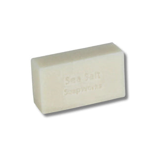 Soap works - Savon en barre coupée : sel marin 85g