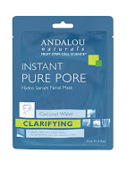 Andalou naturals - masque en feuille instantané pour le visage 6 x 18 ml.