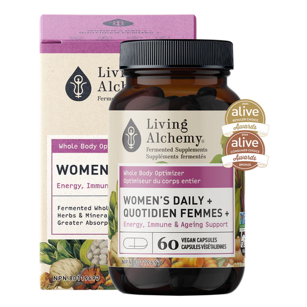 Living alchemy Quotidien Femme(+), 60 capsules végétales