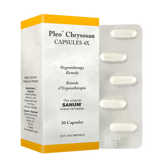 Biomed - pléo-chrysosan 4x - 20 caps.