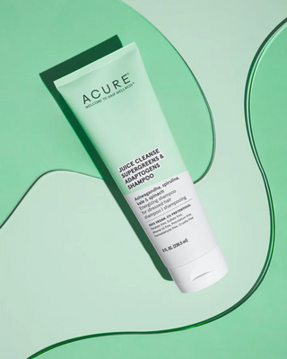 Acure - shampooing aux super-verts et adaptogènes juice cleanse- 236 ml