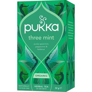 Pukka tea - Infusion trois menthes bio 32 g - 20sachets