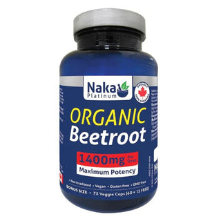 Naka - Platinum betterave biologique 1400 mg - 75 vcaps