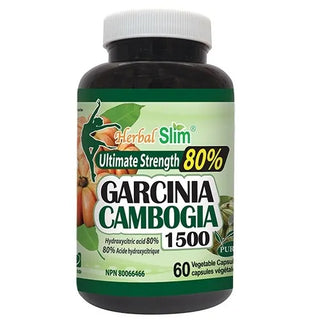 Herbal slim - Garcinia cambogia 1500 (80% hca) ultime - 60 vcaps
