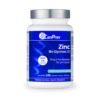 Canprev - zinc bis-glycinate 25 240vcap