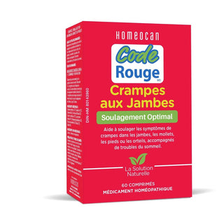 Homeocan - Code rouge crampes aux jambes - 60 comprimés