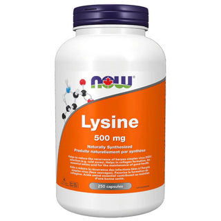 Now - L-Lysine 500mg - 250 comp.
