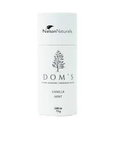Dom's deodorant - déodorant à la vanille et à la menthe - stick 75 g