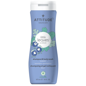 Attitude - 2en1 shampooing - bleuets 473 ml.