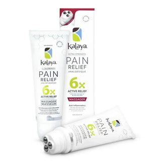 Kalaya naturals - Creme analgésique 6x e-F avec masseur - 120g