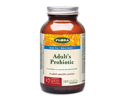 Flora - probiotique pour adultes 17 milliards 120 gélules
