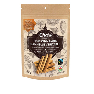 Cha's organics - Cannelle véritable bio, bâtons - 80g