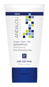 Andalou naturals - shampooing anti-âge à base de cellules souches d'argan 6 x 50 ml
