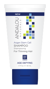 Andalou naturals - shampooing anti-âge à base de cellules souches d'argan 6 x 50 ml.
