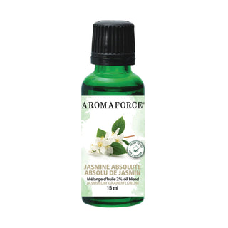 Aromaforce 
- huile essentielle : jasmin absolu 2% - 15 ml