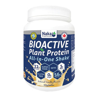 Naka - Platinum bioactive plant protein: vanille - 282 g