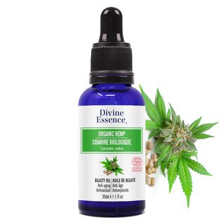 Divine essence - huile de chanvre bio.