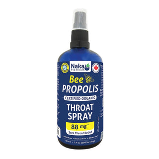 Naka - Platinum propolis d'abeille vaporisateur pour la gorge 88 mg -100ml