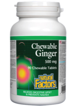 Natural factors
 - Gingembre à croquer 
500mg - 90 comp