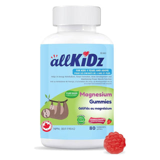 Allkidz - gélifiés au magnesium : framboise - 80 gélifiés
